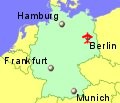 Small location map for Berlin Airport