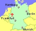 Small location map for Dortmund Airport