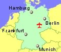 Small location map for Leipzig-Halle Airport