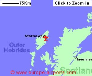 Map showing location of Stornoway airport, uk-and-ire